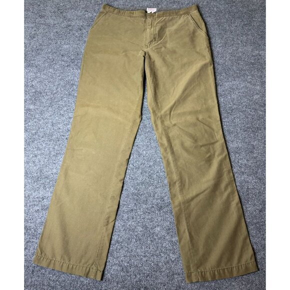 Vintage Abercrombie‎ & Fitch Pants Mens 34x31* Khaki Relaxed Cargo Cotton Chino - Picture 1 of 15